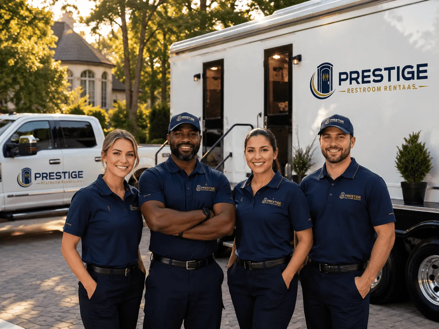 Trusted Luxury Portable Restrooms company in Allouez, MI